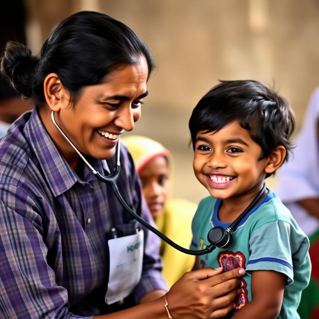শিশু ও মা